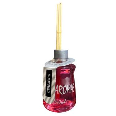 Imagem de Difusor Vareta Aromatizador p Casa Ambiente Cerejeira 240ml - UNI ECCO