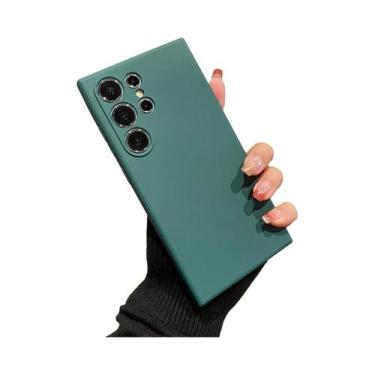 Imagem de Capa Protetora Slim De Silicone Líquido Para Samsung S25 S24 S23 S22 U