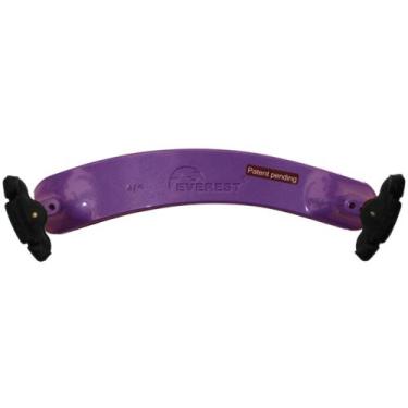 Imagem de Descanso de Ombro para Violino Everest ES2PU Tamanho 3/4-1/2 Roxo