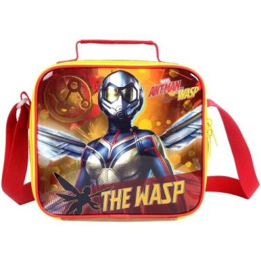 Imagem de Lancheira Infantil Escolar Marvel Amarela DMW - Plus Ant Man and the W