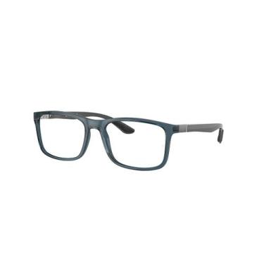 Imagem de Armação Óculos de Grau Masculino Ray-Ban RB8908 5719 55, Azul