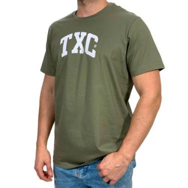 Imagem de Camiseta Country Masculina Txc Brand, Verde, GG