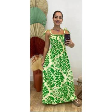 Imagem de Vestido longo feminino - PRADO MODAS