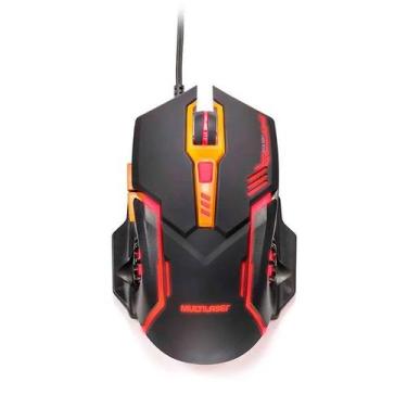 Imagem de Mouse gamer multilaser 2400dpi c/ efeito luz de led 6 botoes