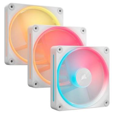 Imagem de Kit com 3 Ventoinhas Corsair LX-R RGB Series, iCUE LINK LX120-R RGB, 1