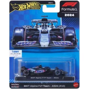 Imagem de Carrinho Hot Wheels BWT Alpine F1 Team A524 10 Formula 1 - Mattel