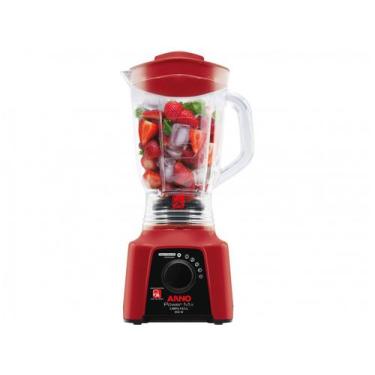 Imagem de Liquidificador Arno 550w 5 Velocidades 220v Luxx Red, Vermelho, 220V