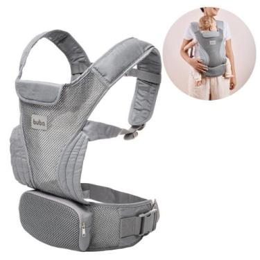Imagem de Mochila De Bebê Bolsa Canguru Passeios 3 Posições Suporta Até 15Kg Bub