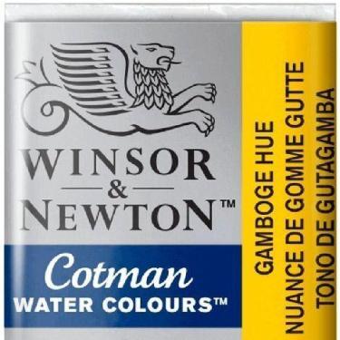 Imagem de Aquarela Winsor & Newton Cotman Pastilha 266 Gamboge Hue