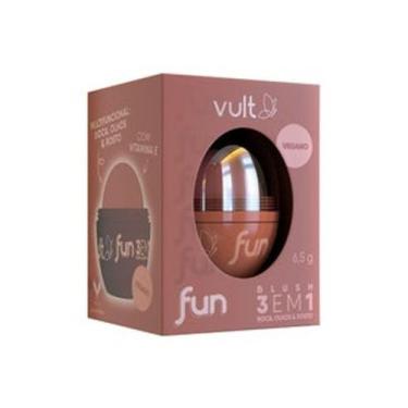 Imagem de Blush 3 em 1 Vult Fun Bronze Natural 6,5g