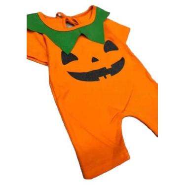 Imagem de Vestido Conjunto Macacão Infantil Festa Halloween Criança - Belos e Be