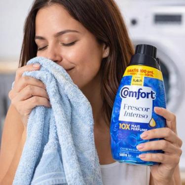 Imagem de Amaciante Comfort Frescor Intenso 500ml Concentrado 10x Perfume Alta D