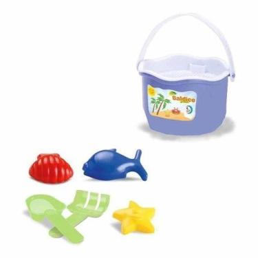 Imagem de Baldico de praia Cardoso toys, Azul