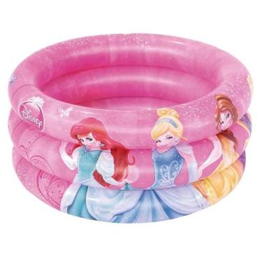 Imagem de Piscina Inflável Infantil 38L Princesas Disney - Mor