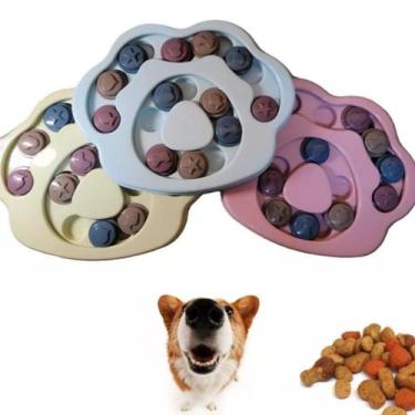 Imagem de Interativo Brinquedo pet Comedouro para Treinamento para Pet- Jogo Por