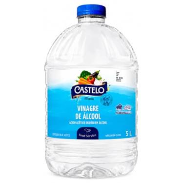 Imagem de Castelo Vinagre Transparente 5L – 4% Acidez Para Saladas e Limpeza