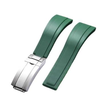 Imagem de Pulseira De Borracha De Silicone Impermeável De 20mm Para Relógio Role