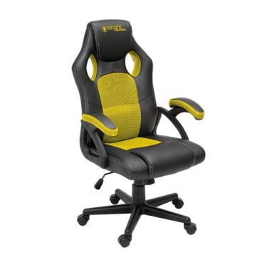 Imagem de Cadeira gamer 03 amarela - bright