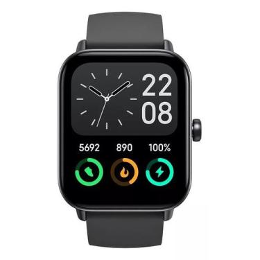 Imagem de Smartwatch Mondaine Unissex Preto Com Assistente de Voz Alexa 30001M0M
