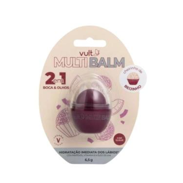 Imagem de Mult Balm 2 em 1 Boca e Olhos Cheirinho de Beijinho 65g - vult