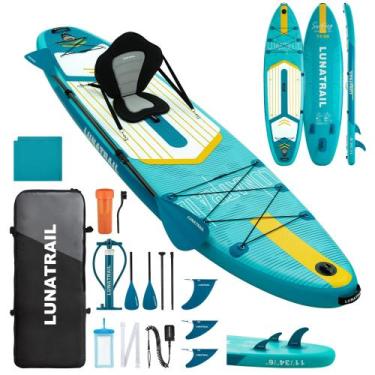 Imagem de Kit de Stand Up Paddle Inflável LunaTrail 335x86 cm