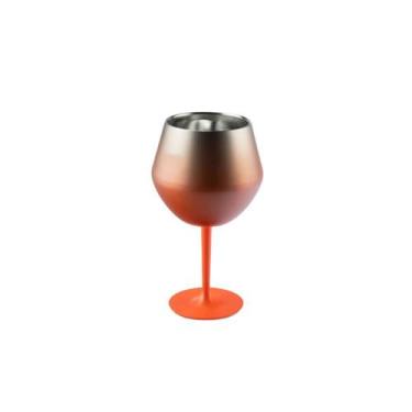 Imagem de Taça Térmica Copo Prismática Cocktail 2 Em 1 Drinks 4,1L cor:laranja -