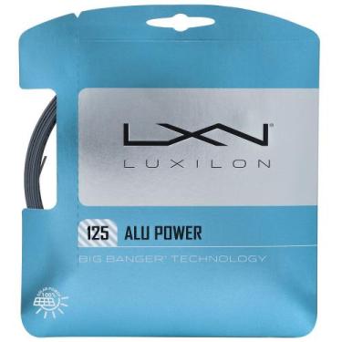 Imagem de Set de Corda para Raquete de Tênis Luxilon Alu Power Cinza 1.25mm