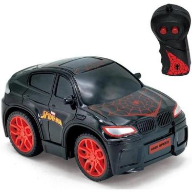 Imagem de Carro Controle Remoto HomemAranha Marvel RC Infantil Criança Presente 