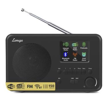 Imagem de Rádio de Internet LEMEGA IR1S com Bluetooth e Despertador FM