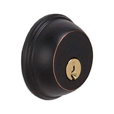 Imagem de SCHLAGE Fechadura de cilindro duplo Lock CO B62N716, bronze