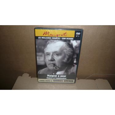 Imagem de Maigret - les meilleures enquetes jean Richard, volume 1 - maigret a peur - maigret et l'ambassadeur