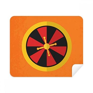 Imagem de Casino toca-discos elemento ilustração pano de limpeza limpador de tela 2 peças tecido de camurça