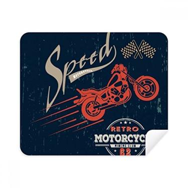 Imagem de Pano de limpeza mecânico para motocicleta, 2 peças, tecido de camurça
