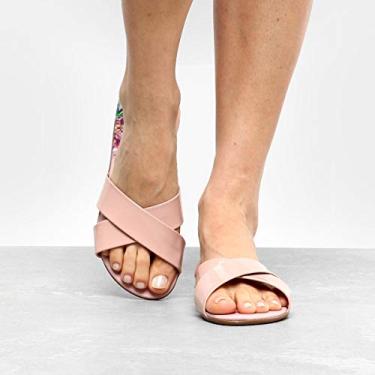 Imagem de Rasteira Beira Rio Tira Cruzada - Rosa - 38