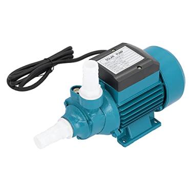 Imagem de Bomba de poço solar, bomba de transferência de água DC 12V 180W Bomba de motor unipolar para de irrigação de gramado de jardim, fonte do lago - saída de 1 polegada, cabeça