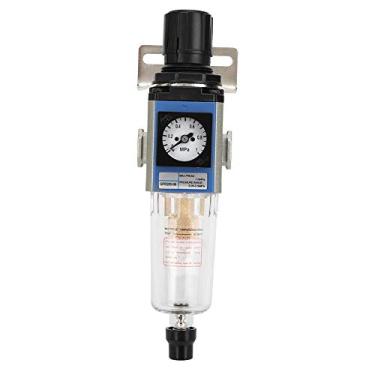 Imagem de Válvula regulador de pressão GFR200 de filtro pneumático válvula redutora de processador com botão de pressão (GFR200-08 G1/4) Acionamento mecânico