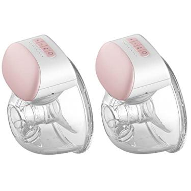 Imagem de Mingzhe Bomba de mama portátil BB-P1 Mãos Livres Elétrica Único Portátil Copo de Mama Wearable 8oz/ 240ml Sem BPA 3 Modos 10 Níveis de Sucção Conforto Coletor de Leite de Amamentação