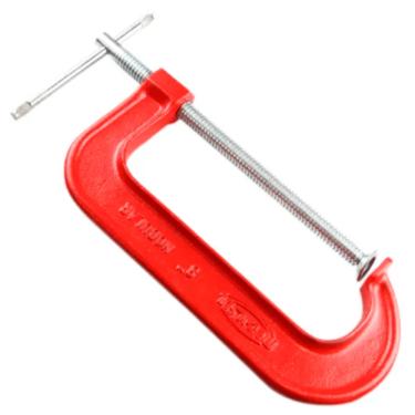 Imagem de Grampo Fixação Tipo C Sargento N°6 Rosca Trapezoidal - Metalsul