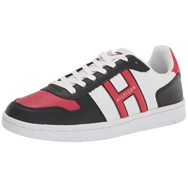 Imagem de Tommy Hilfiger Tênis Leman masculino, Preto Multi 001, 10.5