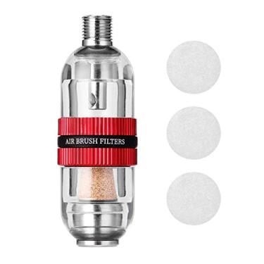 Imagem de Tingpai C a de pulverização cauda água filtro sepa dor de ar Filtro pequeno sepa dor de água e escova de ar Fer mentas utilitárias auxiliares