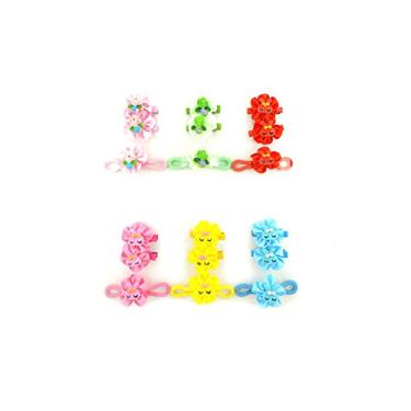 Imagem de Linda Fashion Grampo de cabelo Bonnie e Scrunchy, 12 unidades