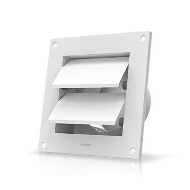 Imagem de AC Infinity – Obturador de dutos para parede, 10 cm de área externa, com capuz para ventilação de gaveta para sistemas HVAC de barraca de cultivo de sótãos domésticos