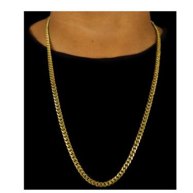 Imagem de Cordão Corrente Cubana 6mm moedas antigas