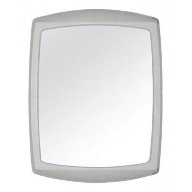 Imagem de Armário De Banheiro Grande Branco Com Espelho - Metasul
