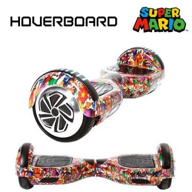 Hoverboard Skate Elétrico Flash 6,5 Polegadas com Bluetooth