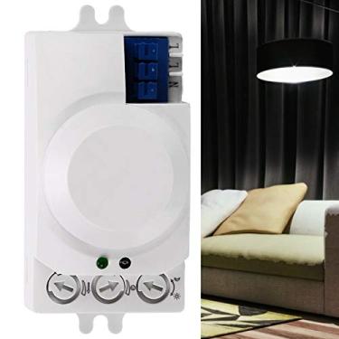 Imagem de Interruptor do sensor de luz, interruptor do sensor, material ABS para ambientes internos domésticos