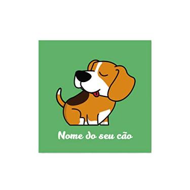 Imagem de Arte Maníacos Quadro Decorativo Beagle Comic - 50x50cm