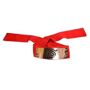 Imagem de Bandana Naruto - Curvada (Vermelha)