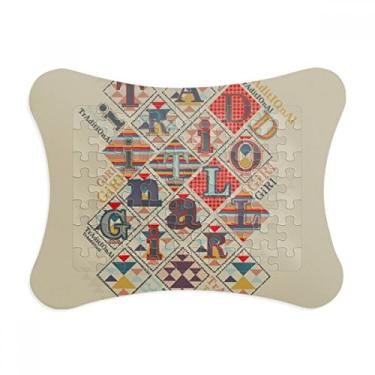 Imagem de Utensílios de jogo para cartas de baralho com lascas, moldura de quebra-cabeça para decoração de quadros, ornamento de jogos