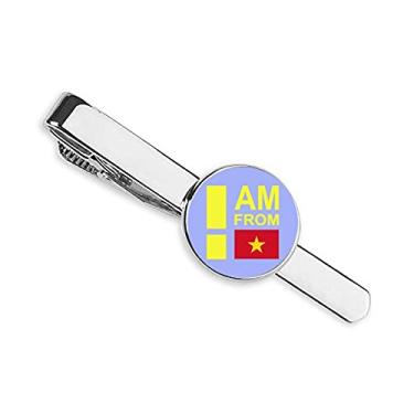 Imagem de Clipe de gravata I Am From Vietnam para presente de homem de negócios